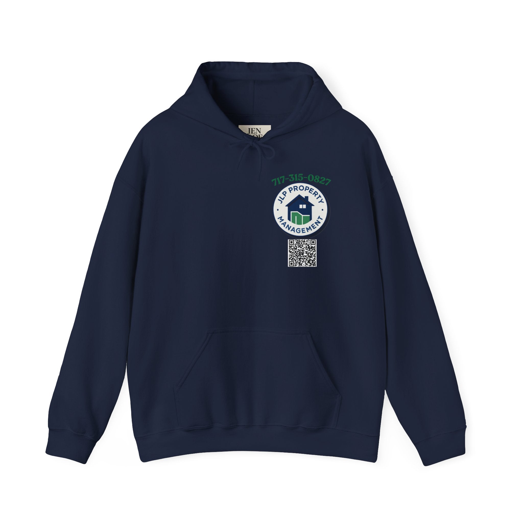 Property Management Hoodie — 'Residential Comfort Paired With Commercial Success' Logo Pullover