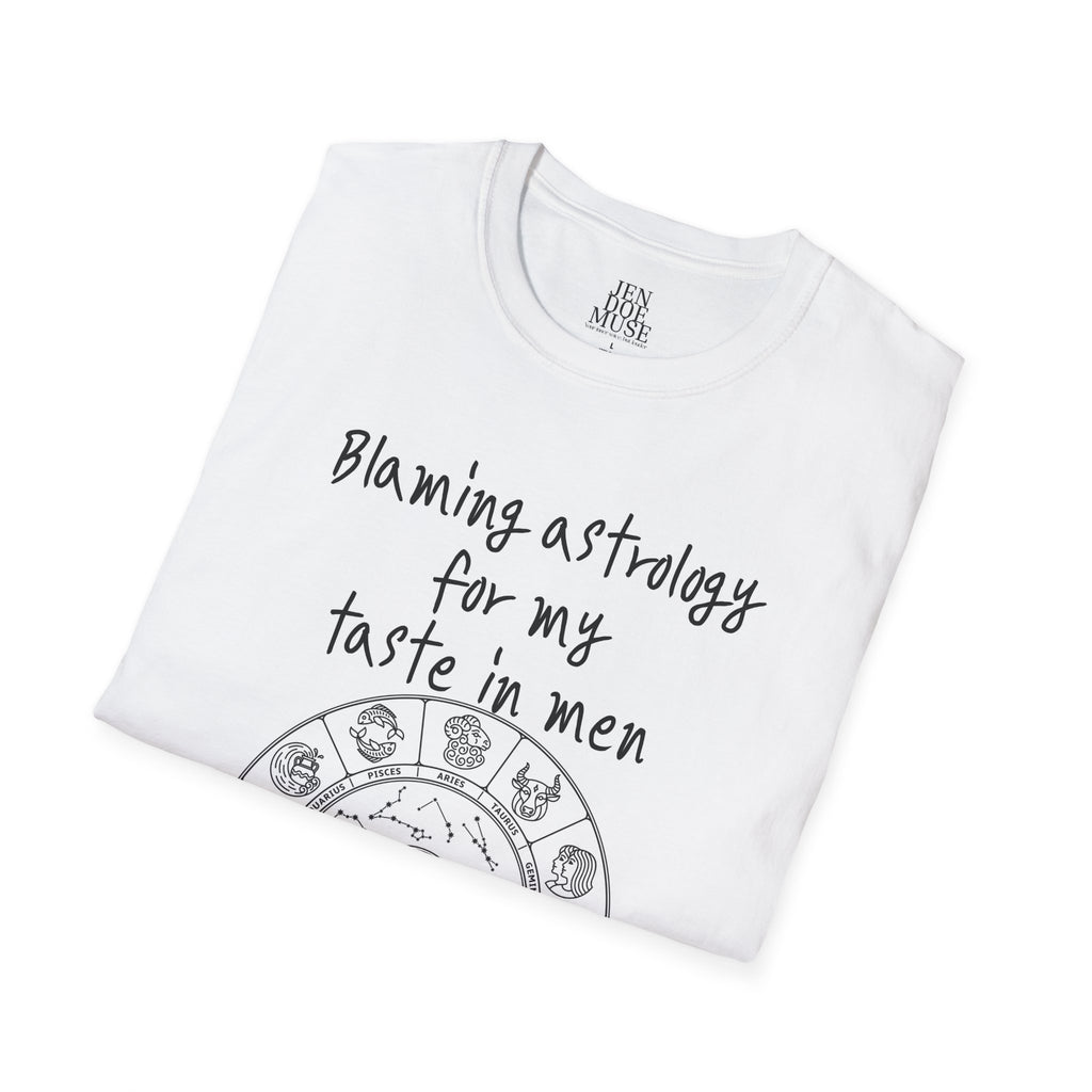 Astrology T-Shirt for the Zodiac Lover, Unisex Softstyle Tee, Casual Gift, Horoscope Top, Astrology Merch, Birthday Apparel