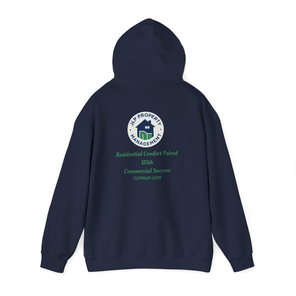 Property Management Hoodie — 'Residential Comfort Paired With Commercial Success' Logo Pullover
