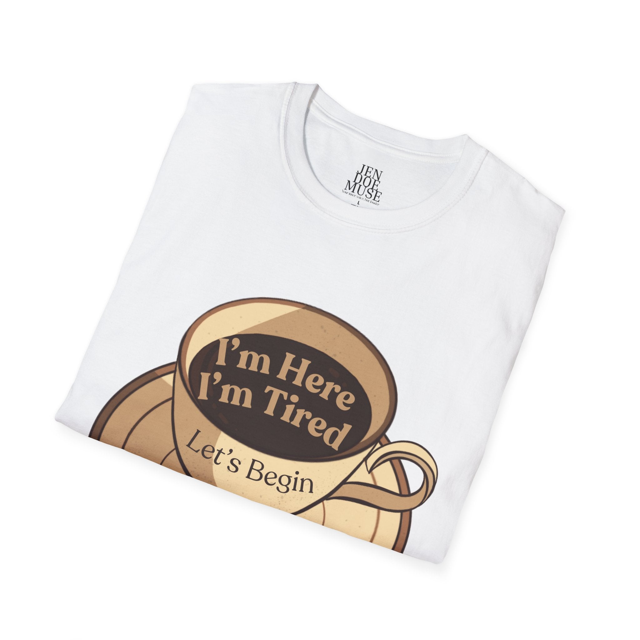 Coffee-Themed Unisex T-Shirt - Perfect for Café Lovers, Gift for Coffee Enthusiasts, Casual Wear, Fun Relaxation Apparel