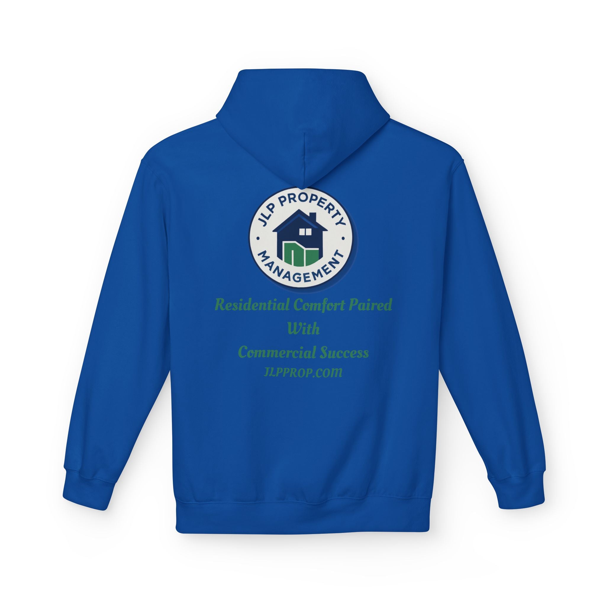Property Management Logo Hoodie — JLP Property Management Branded Pullover