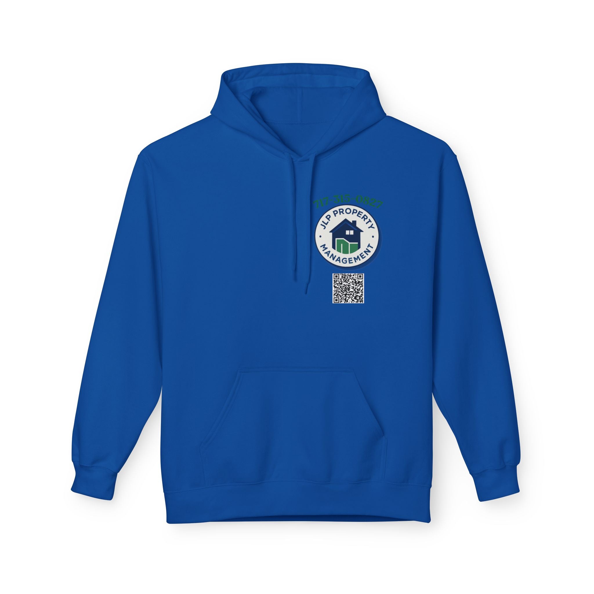Property Management Logo Hoodie — JLP Property Management Branded Pullover
