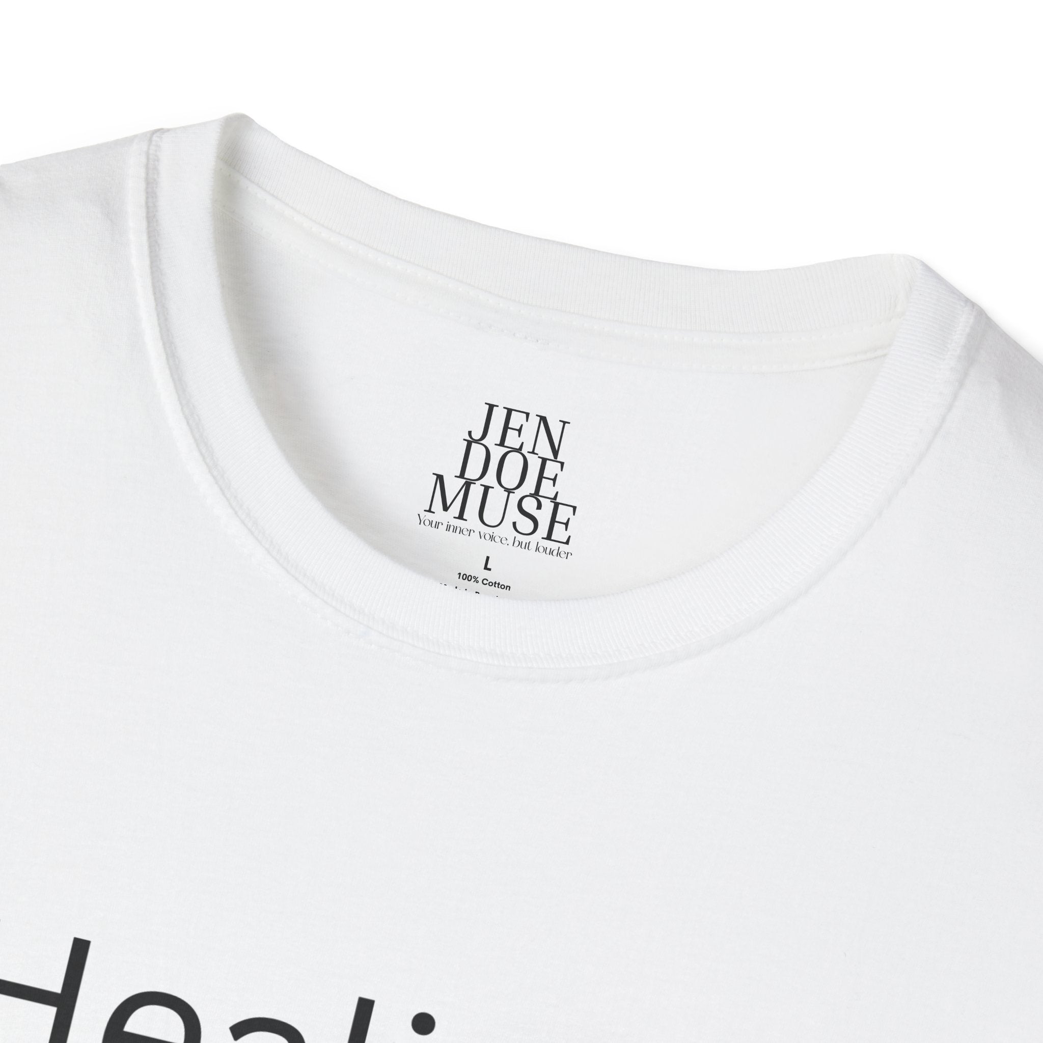 Healing? ... Therapy Unisex Softstyle T-Shirt | Funny Relationship Tee, Casual Wear, Gift for Him, Perfect for Date Night, Humor Clothing